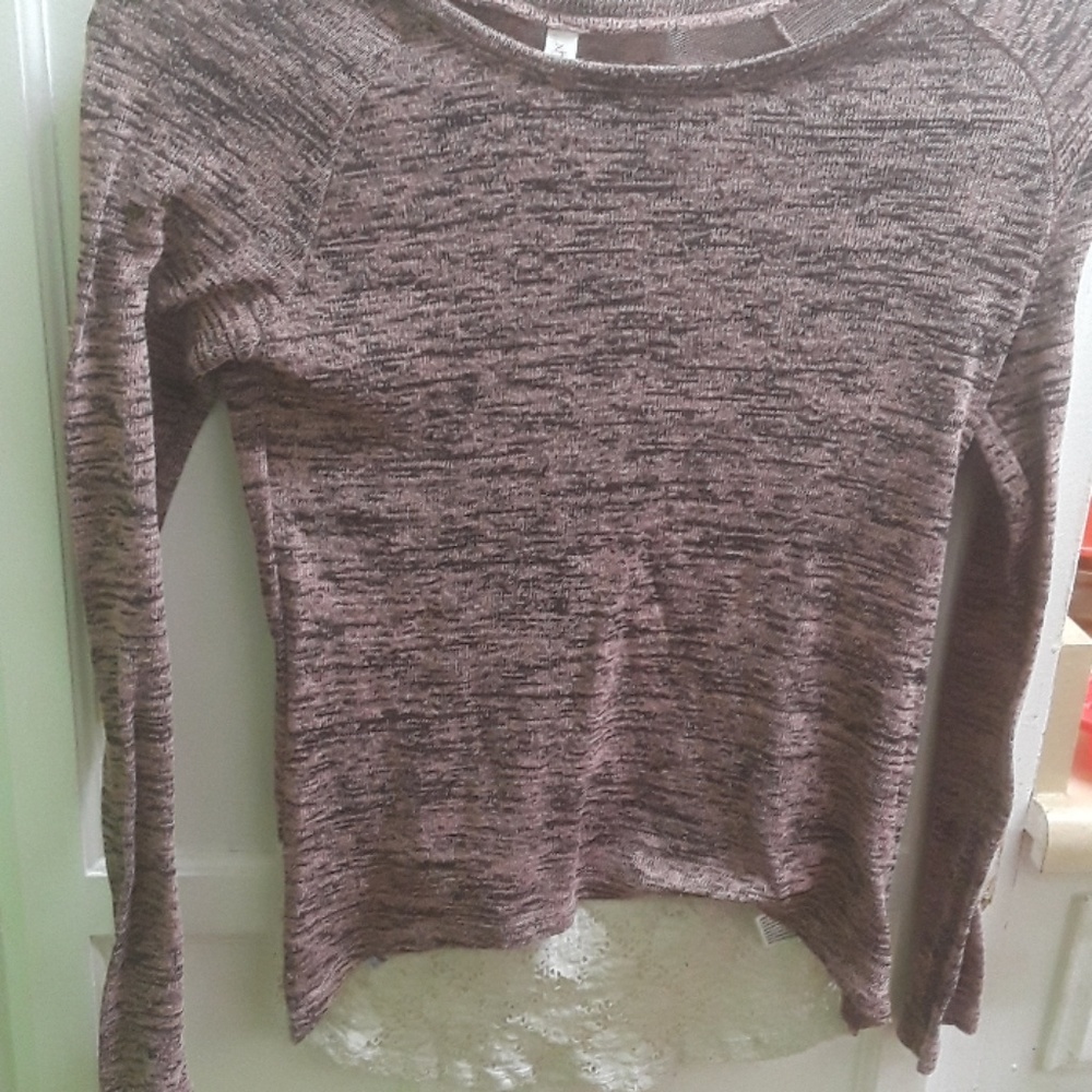 Black and pink long sleeve